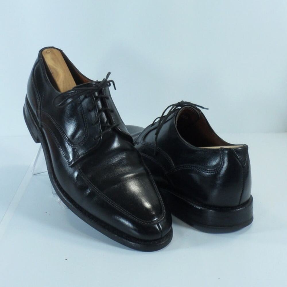 Men's Allen Edmonds Montgomery Black Leather Dress Oxfords Shoes USA Size 9 D